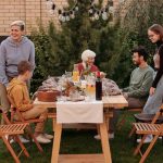 fiesta en campo o jardin